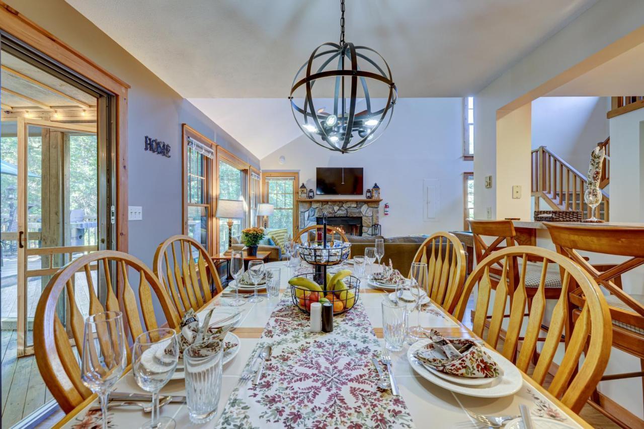 Pocono Mountain Home , Hot Tub- 1 Mile To Skiing! Tannersville Bagian luar foto
