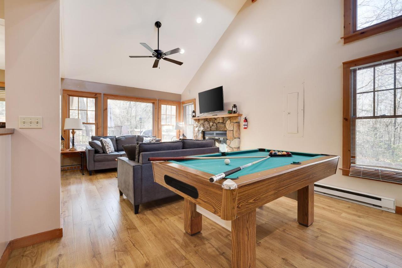 Pocono Mountain Home , Hot Tub- 1 Mile To Skiing! Tannersville Bagian luar foto
