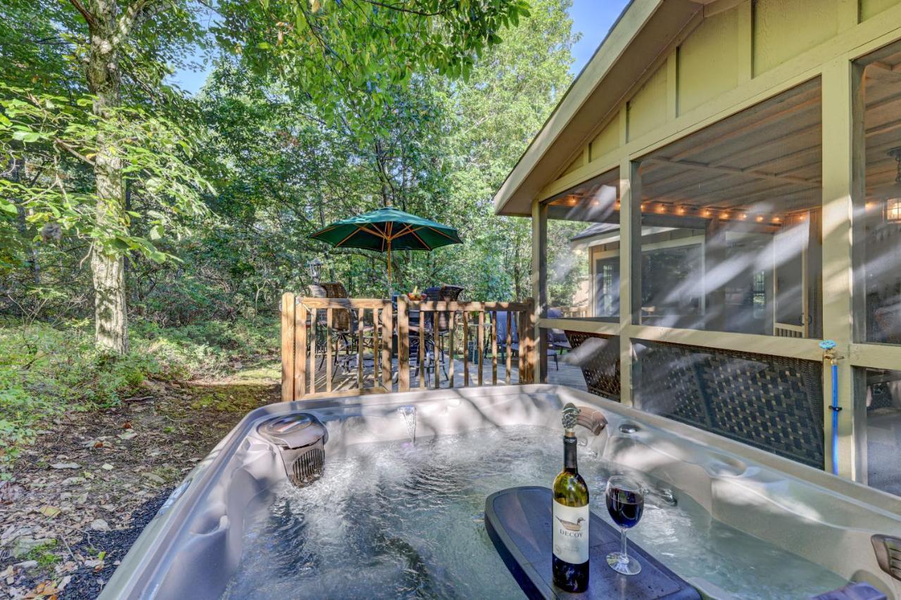Pocono Mountain Home , Hot Tub- 1 Mile To Skiing! Tannersville Bagian luar foto