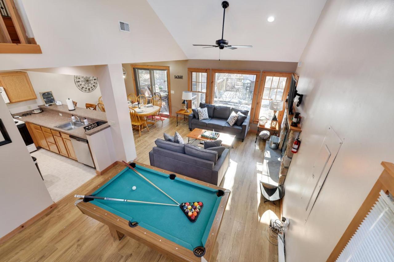 Pocono Mountain Home , Hot Tub- 1 Mile To Skiing! Tannersville Bagian luar foto