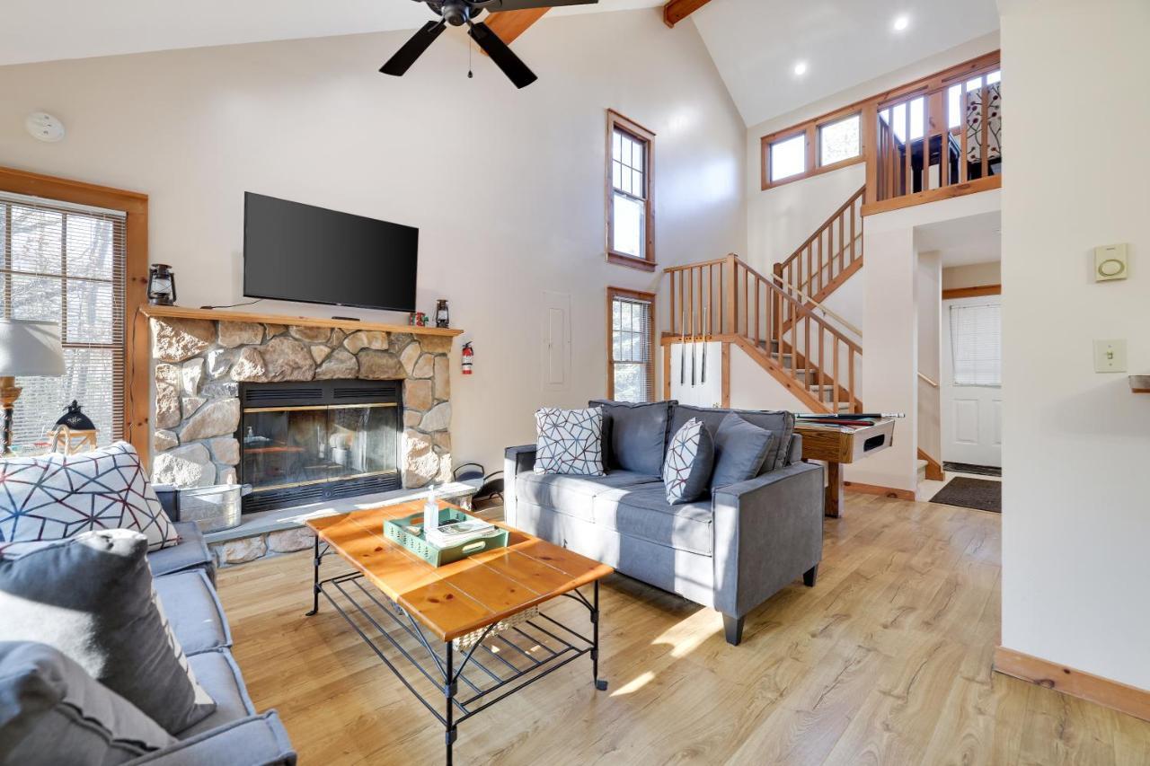 Pocono Mountain Home , Hot Tub- 1 Mile To Skiing! Tannersville Bagian luar foto