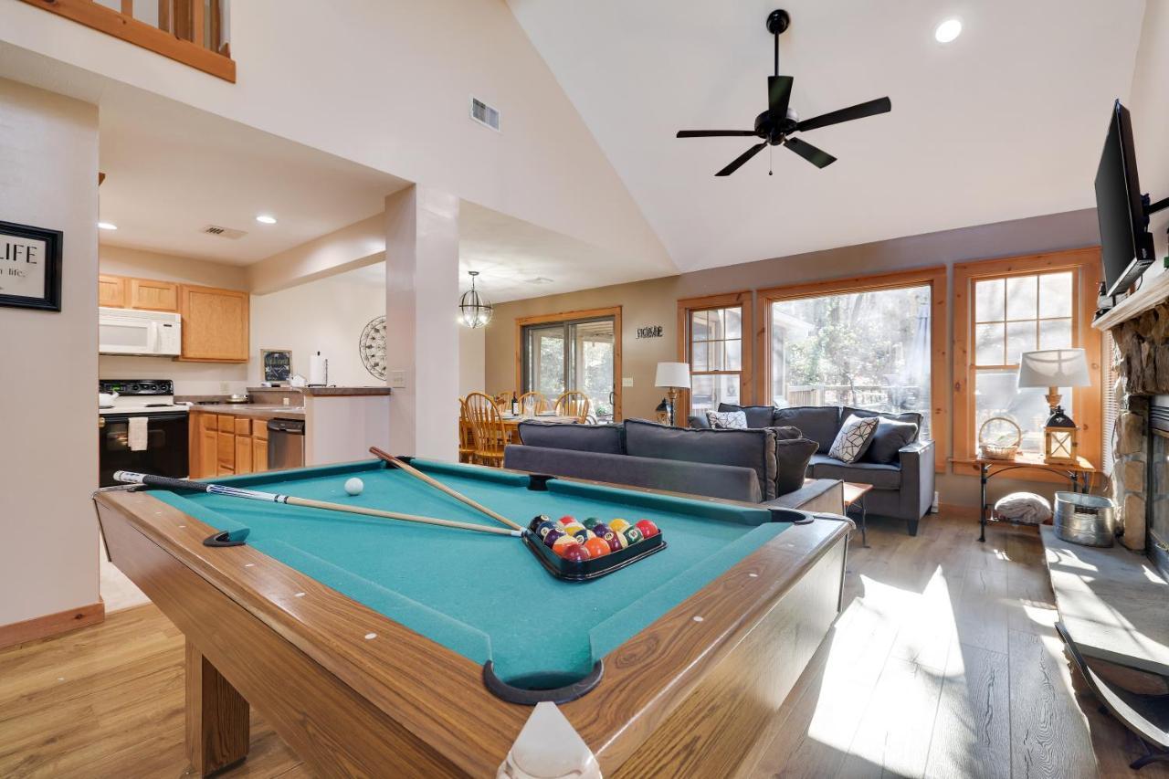 Pocono Mountain Home , Hot Tub- 1 Mile To Skiing! Tannersville Bagian luar foto
